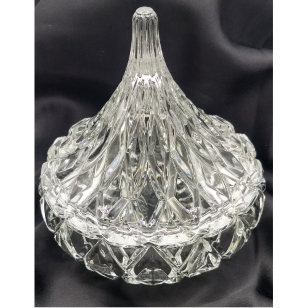 Lead Crystal Shannon Hershey Candy Dish